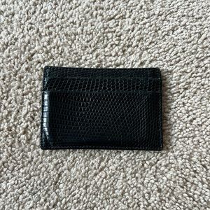 Black Brooks Brothers card holder